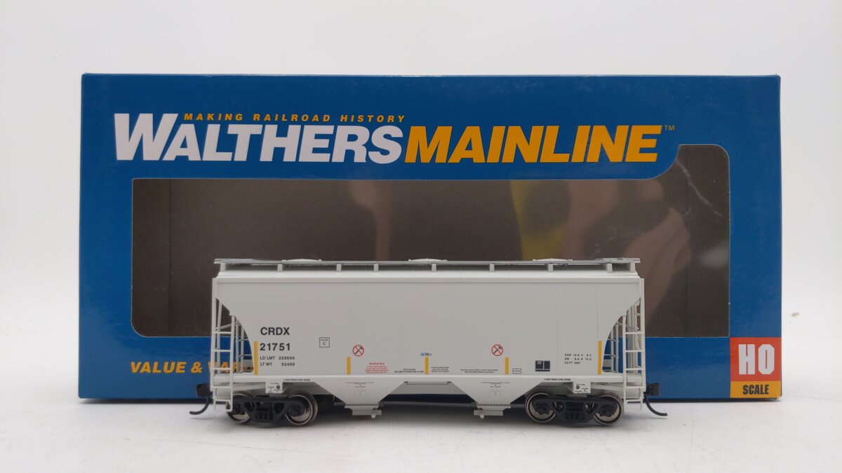 Walthers 910-7532 HO Chicago Freight Car Leasing Trinity 3281 Hopper #21751