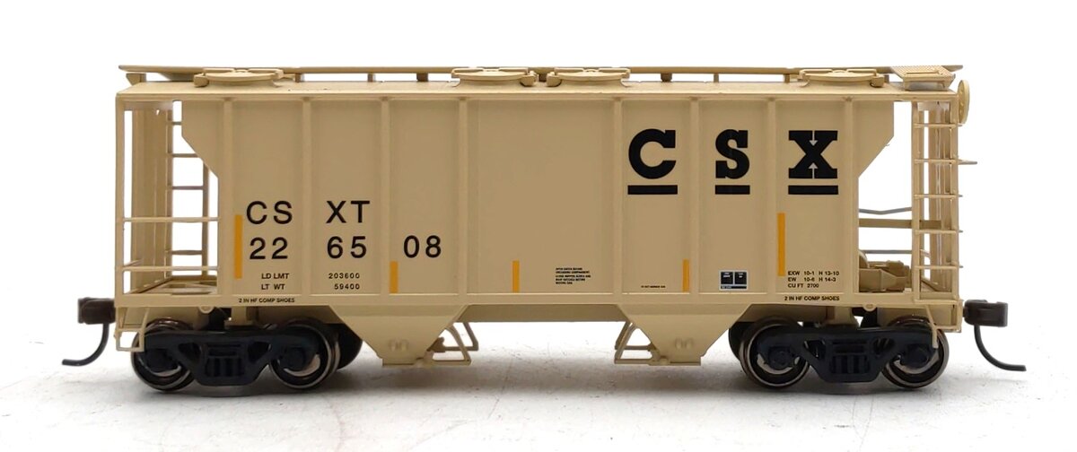 Atlas 20005047 HO Trainman CSX PS-2 Covered Hopper #226508
