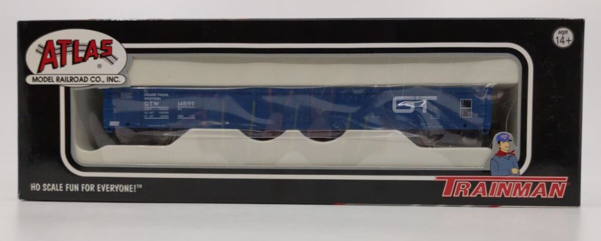 Atlas 20000252 HO Scale Grand Trunk Western Evans 52' Gondola #148199 LN/Box