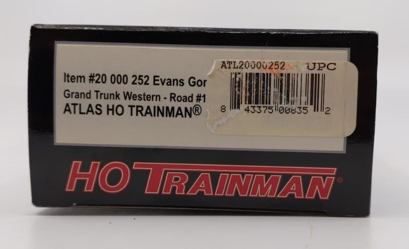 Atlas 20000252 HO Scale Grand Trunk Western Evans 52' Gondola #148199 LN/Box