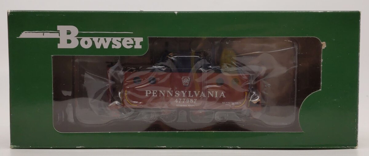 Bowser 41433 HO Pennsylvania Railroad (Pittsburgh Region) N5c Caboose #477987