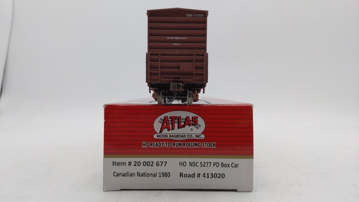 Atlas 20002677 HO Canadian National 50' Boxcar #413020