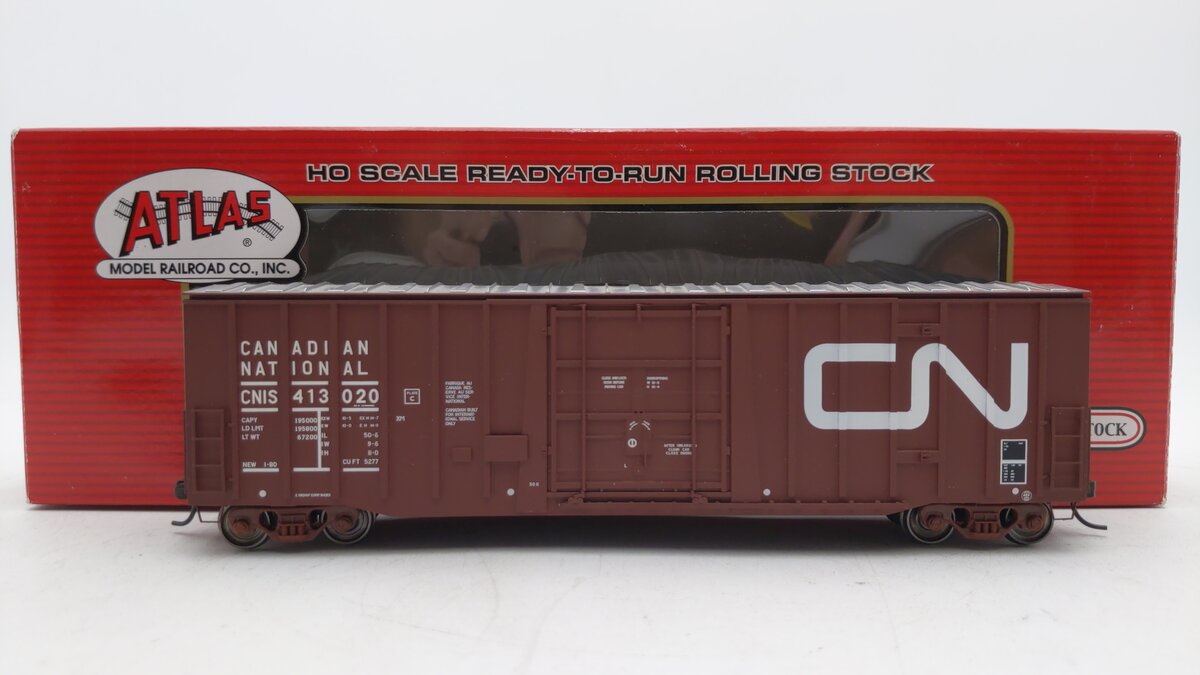 Atlas 20002677 HO Canadian National 50' Boxcar #413020