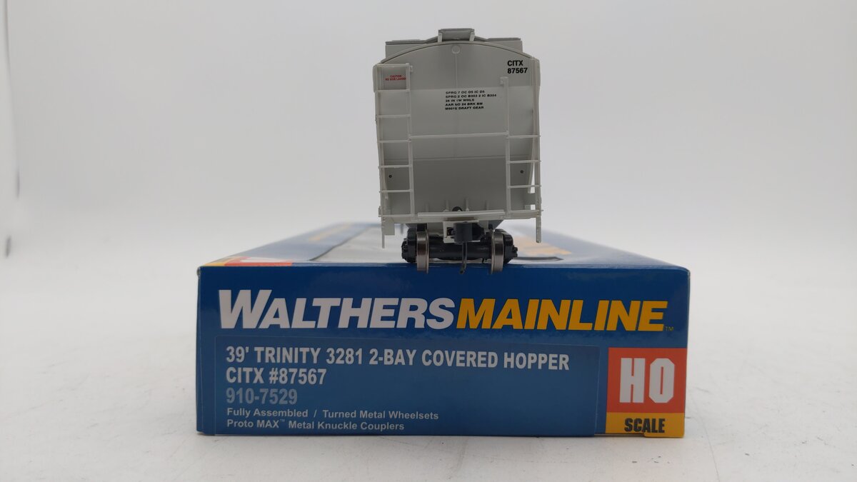 Walthers 910-7529 HO CITX Trinity Hopper #87567