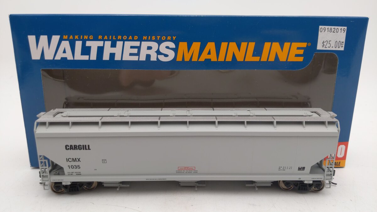 Walthers 910-7615 HO Cargill ICMX 3-Bay Hopper #1035