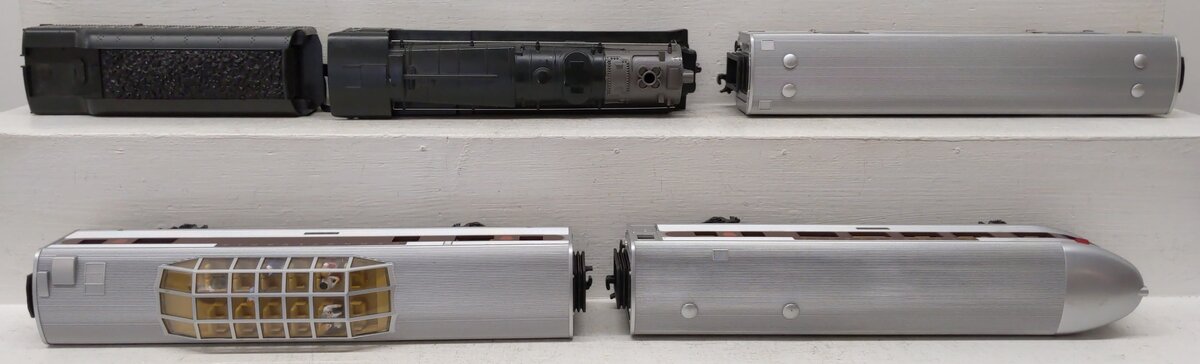 MTH 30-4056-0 Pennsylvania 6-8-6 Bantam Turbine O Gauge Steam Train Set with LS EX/Box