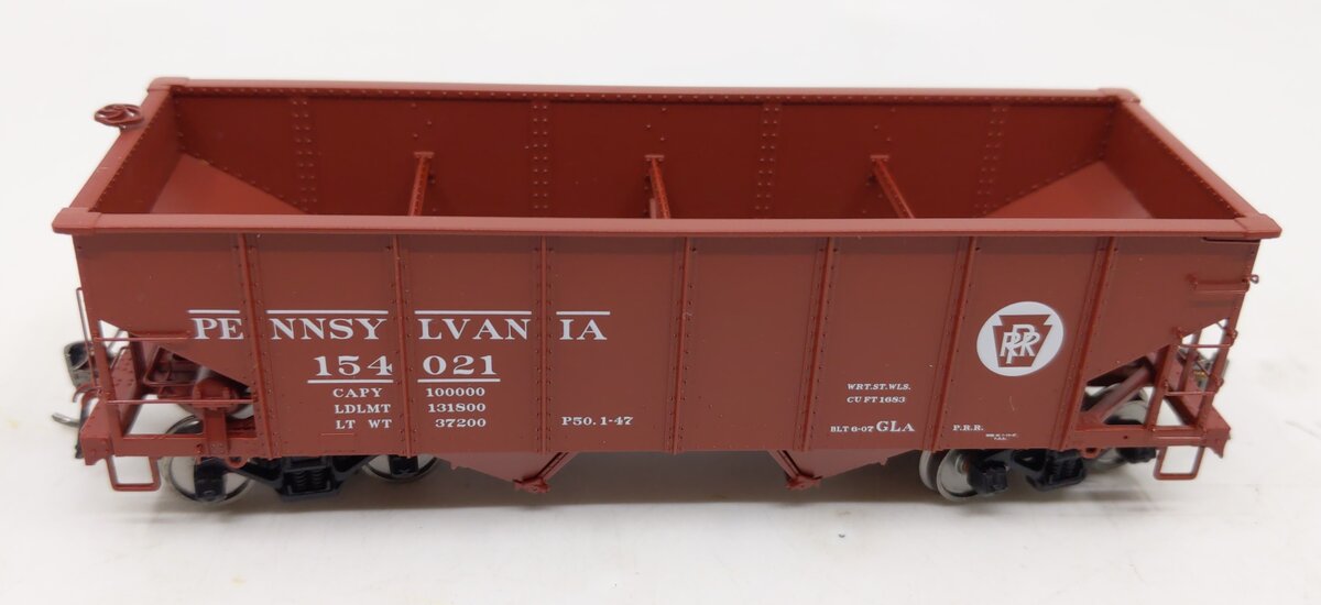 Rapido Trains 148001A HO Pennsylvania Circle Keystone GLa 2-Bay Hopper Car