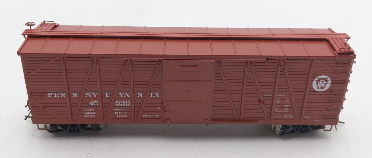 Rapido Trains 142012A HO Pennsylvania Railroad Creco USRA Single Sheathed Boxcar
