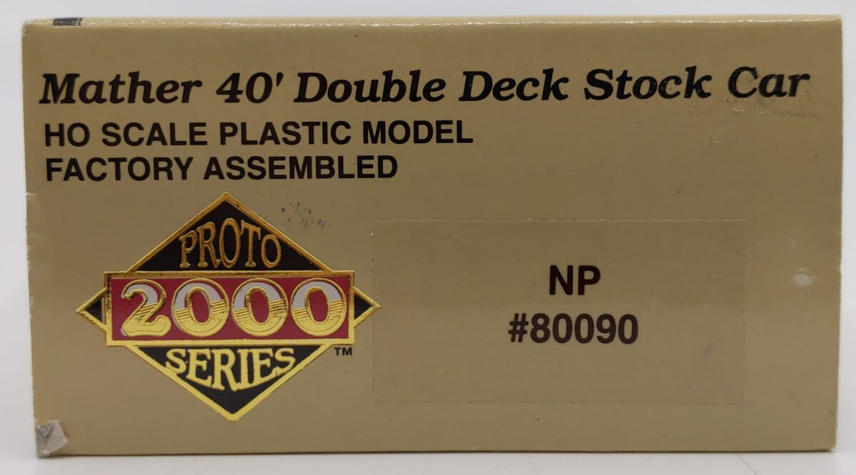 Proto 2000 80090 HO Scale Northern Pacific 40' Double Deck Stock Car