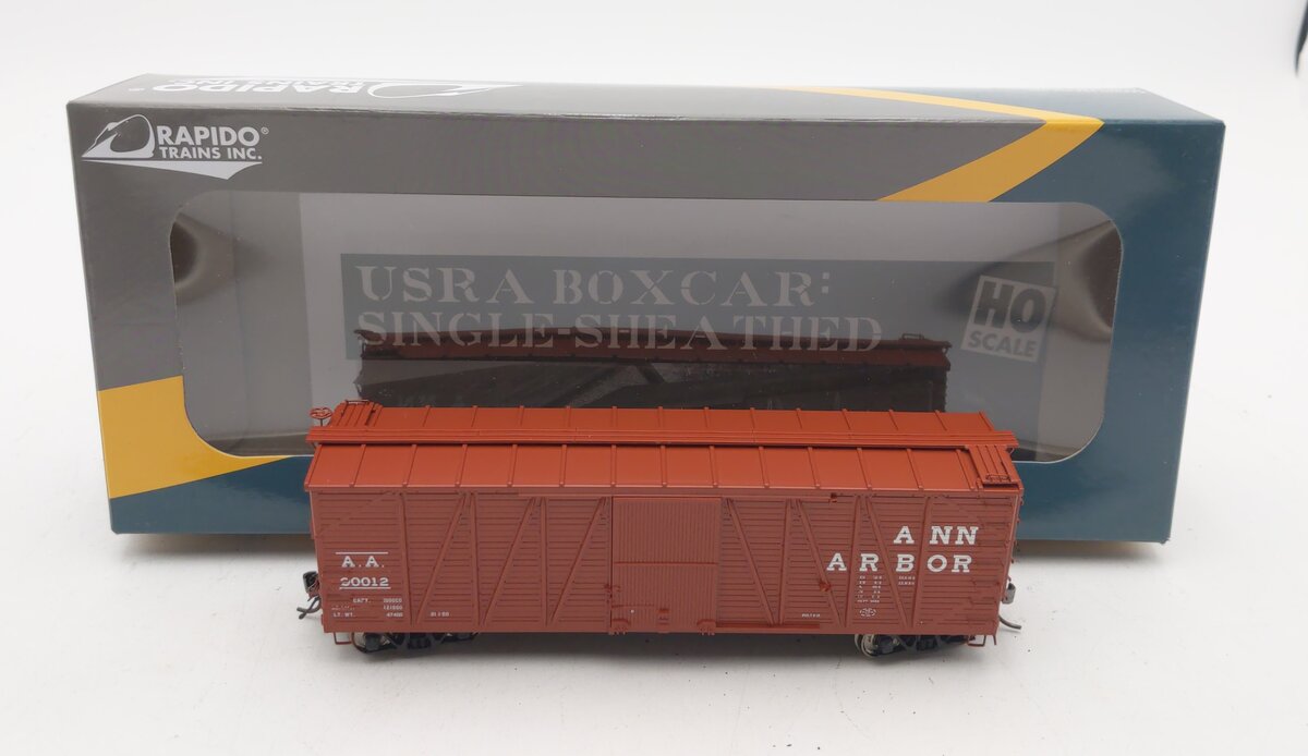Rapido Trains 142001A HO Ann Arbor USRA Single Sheathed Boxcar
