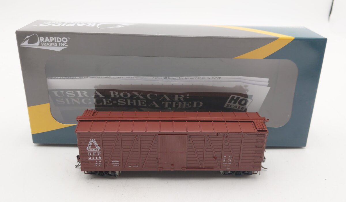 Rapido Trains 142014A HO RF&P USRA Single Sheathed Boxcar