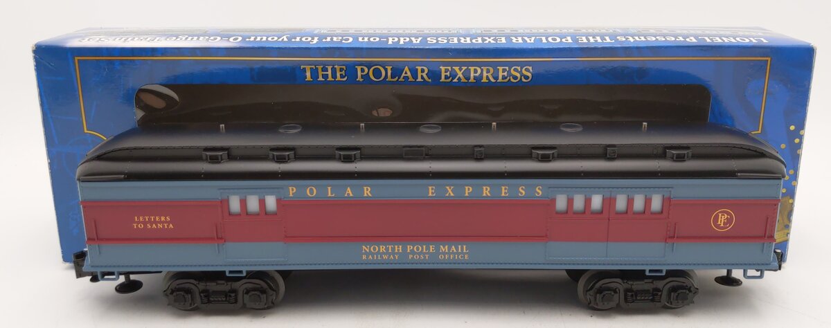 Lionel 6-82498 O Gauge Polar Express Railway Post Office Mail Car