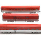K-Line K4632-0479A O KCC Golden State 18" Passenger Cars (Set of 3) LN/Box
