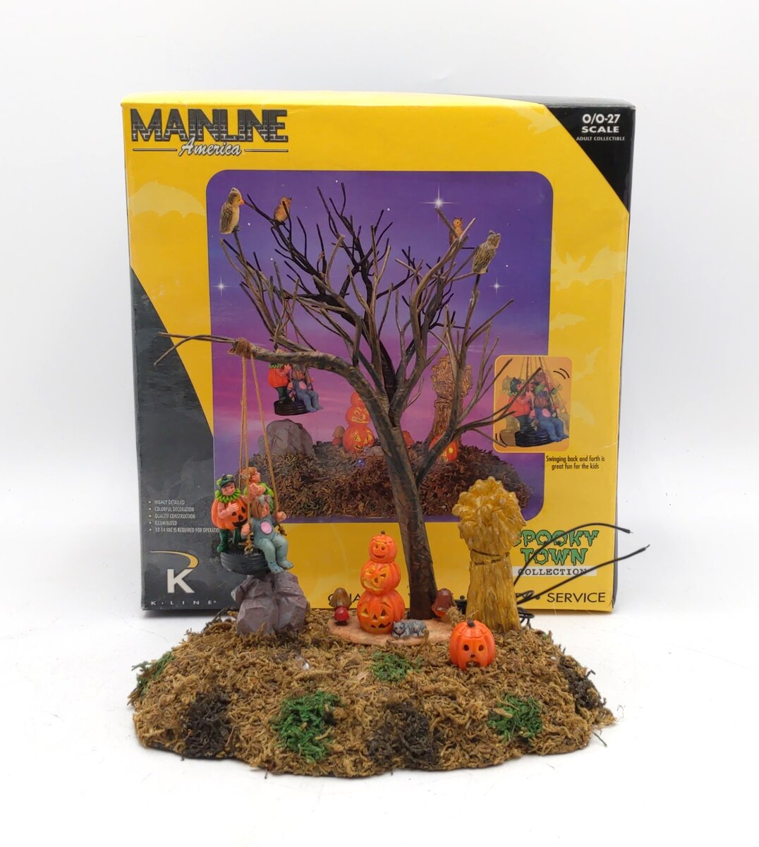 K-Line K42447 O Halloween Haunted Tree Swing Accessory