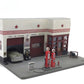 Chronicles Unlimited 1:43 Sacle Texaco Star 1940's Gas Station LN/Box