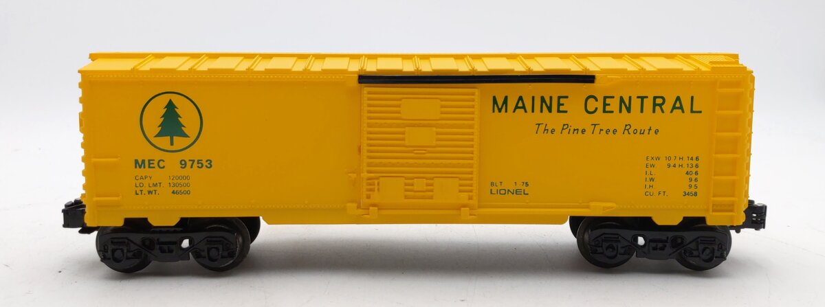 Lionel 6-9753 O Gauge Maine Central Boxcar LN/Box