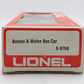 Lionel 6-9768 O Gauge Boston & Maine Boxcar NIB