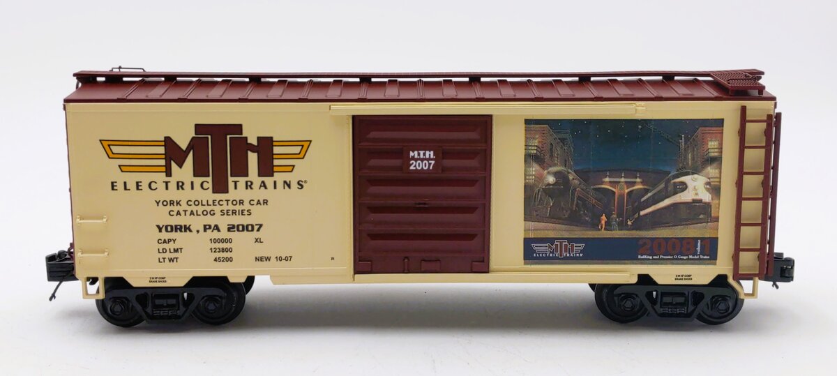 MTH 20-93404 O Gauge TCA Fall York 2007 40' Boxcar LN/Box