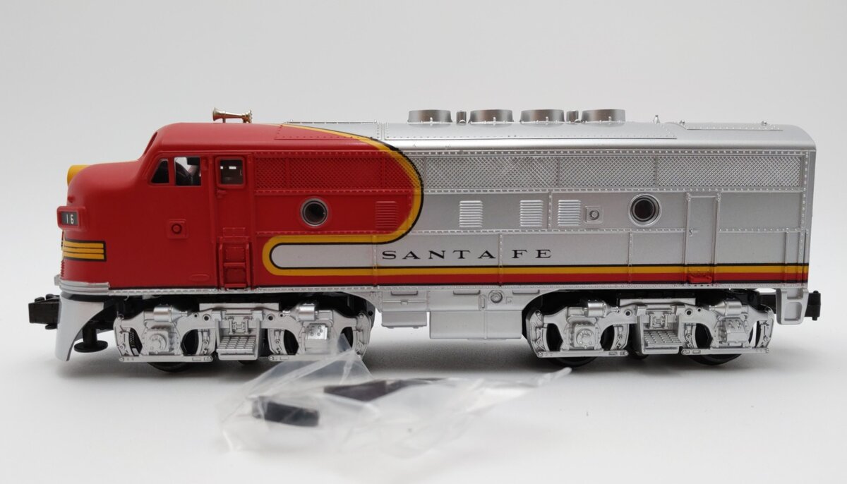 MTH 30-40210A O Gauge Santa Fe EMD F3 Diesel Loco w/Electronic Horn #16 LN/Box