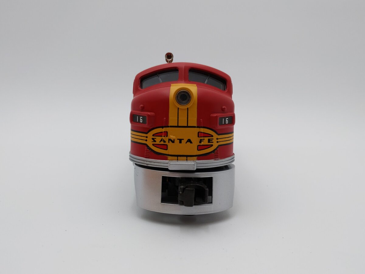 MTH 30-40210A O Gauge Santa Fe EMD F3 Diesel Loco w/Electronic Horn #16 LN/Box