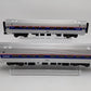 MTH 30-6530 O Amtrak O-31 Amfleet Phase 4 Coach Set (Set of 2)