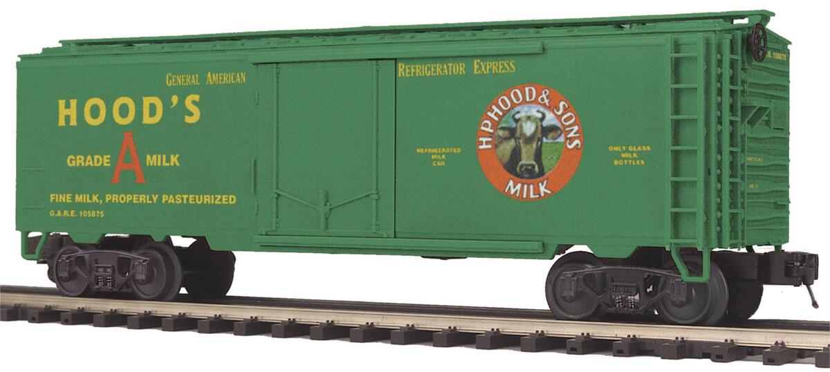 MTH 20-94096 Hoods Dairy Operating Reefer Car LN/Box