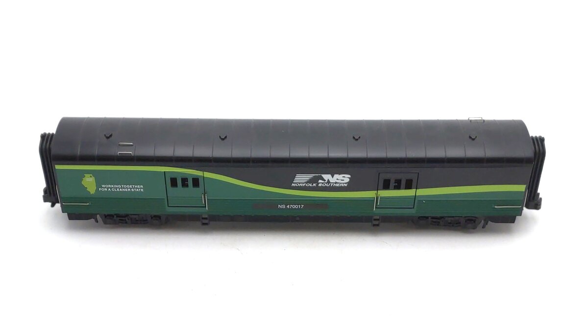 MTH 30-67995 O Norfolk Southern 60’ Streamlined Baggage Car #470017