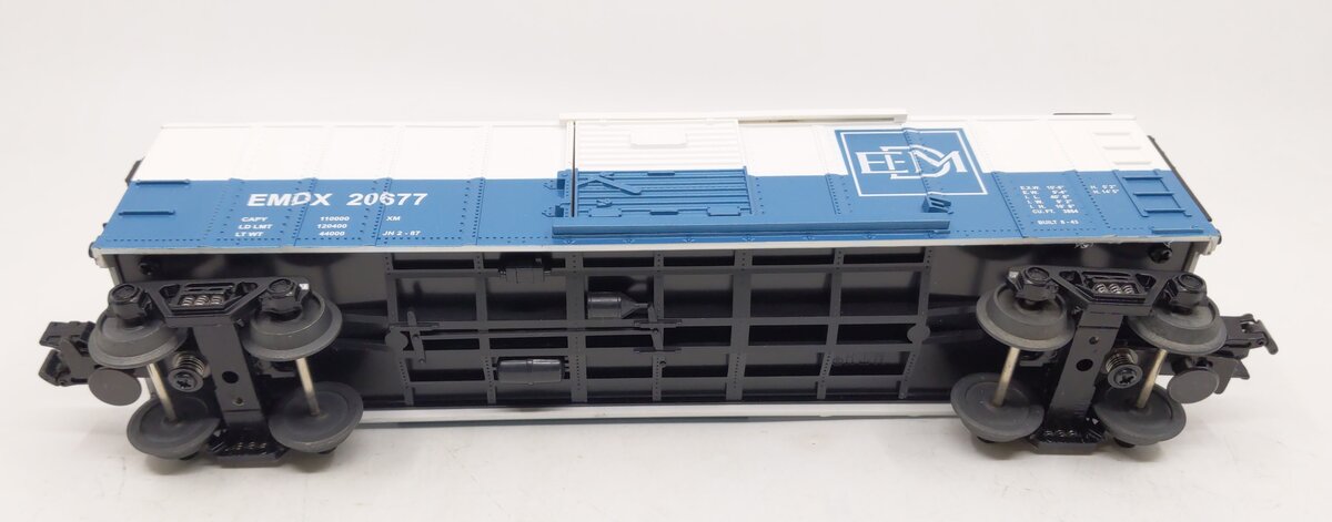MTH 30-7012A O Gauge Electro Motive Division EDMX Boxcar #20677 LN/Box