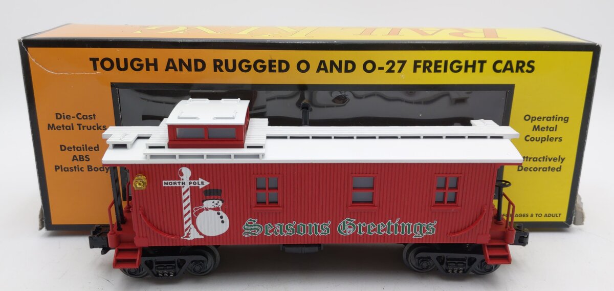 MTH 30-7019C Christmas 2000 Woodside Caboose LN/Box