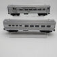 MTH 30-6054 O California Zephyr O-27 Streamlined Combo/Diner Set (Set of 2) LN/Box