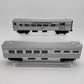 MTH 30-6054 O California Zephyr O-27 Streamlined Combo/Diner Set (Set of 2) LN/Box