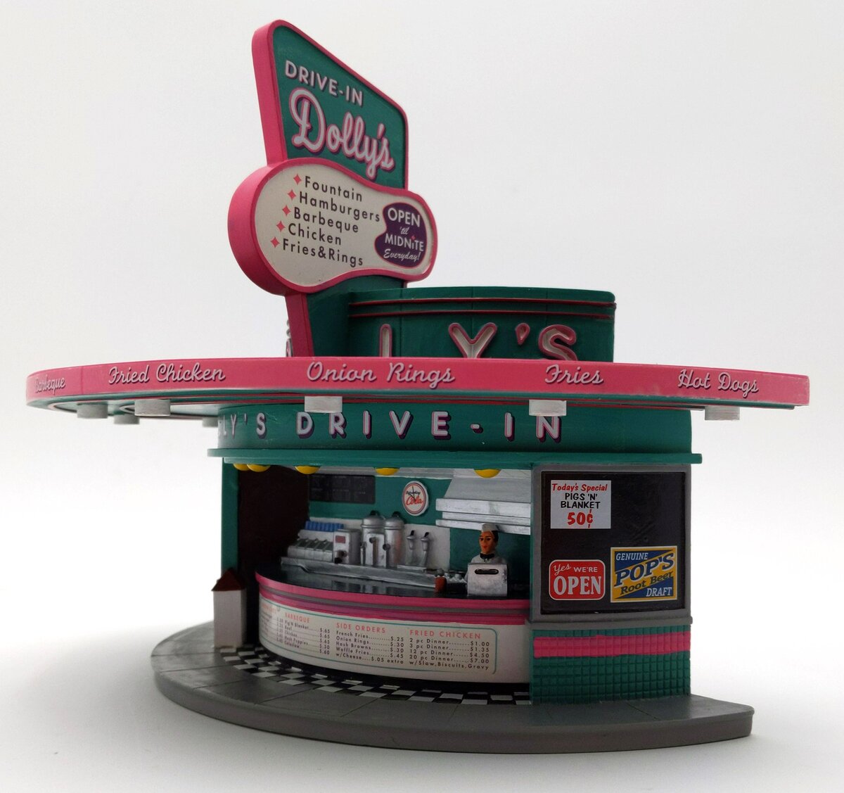 Ertl 7904 1:43 American Muscle Cruisin' Series Dolly's Drive-In Restaurant