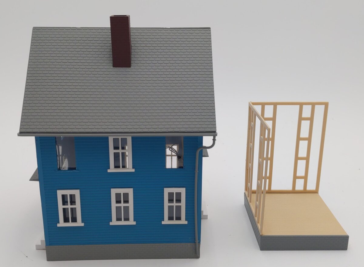 Model Power 6352 O/O-27 Built-Up Mr. Rodgers House EX/Box