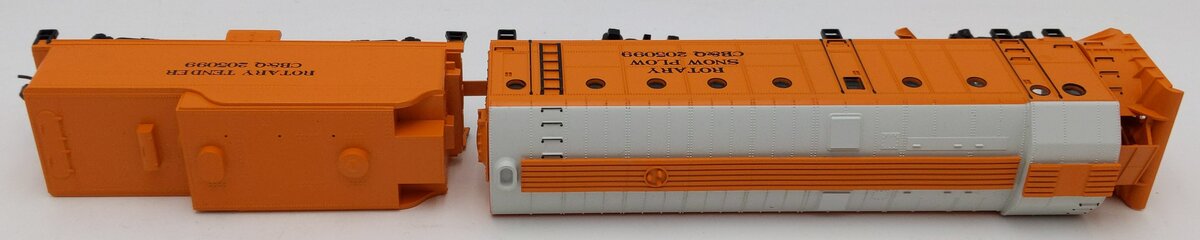 Athearn 93805 Burlington Rotary Snowplow #205099 EX/Box