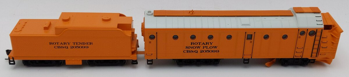 Athearn 93805 Burlington Rotary Snowplow #205099 EX/Box