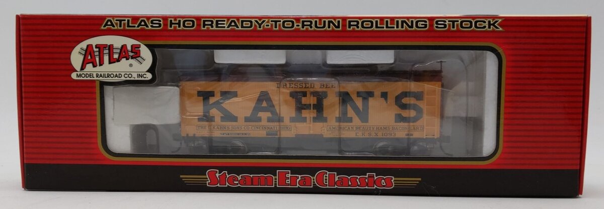 Atlas 6124-1 HO Kahn's 36' Wood Reefer Car #1093