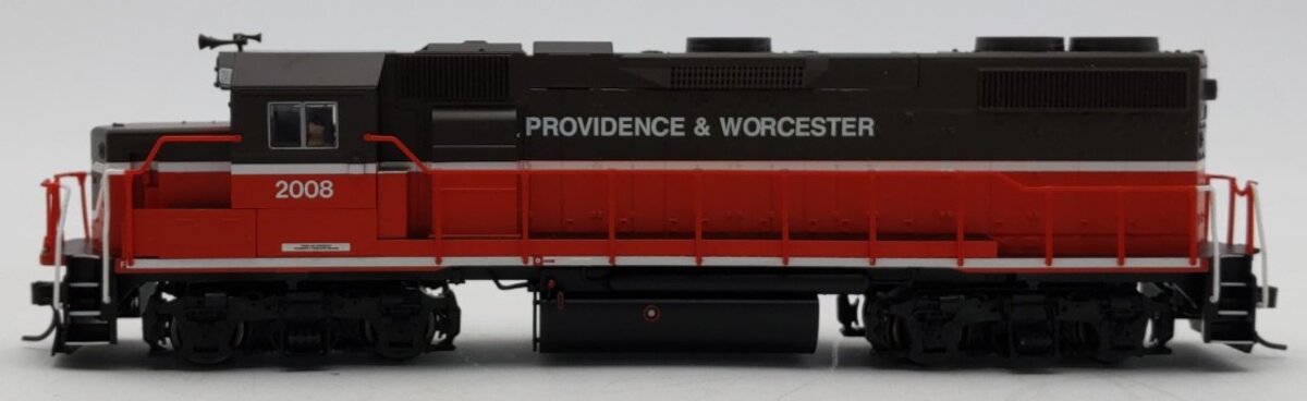 Atlas 10003594 HO Scale Providence Worcester GP38-2 Diesel Locomotive #2008