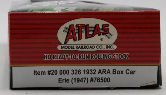Atlas 20000326 HO Scale Erie 1932 ARA Boxcar #76500