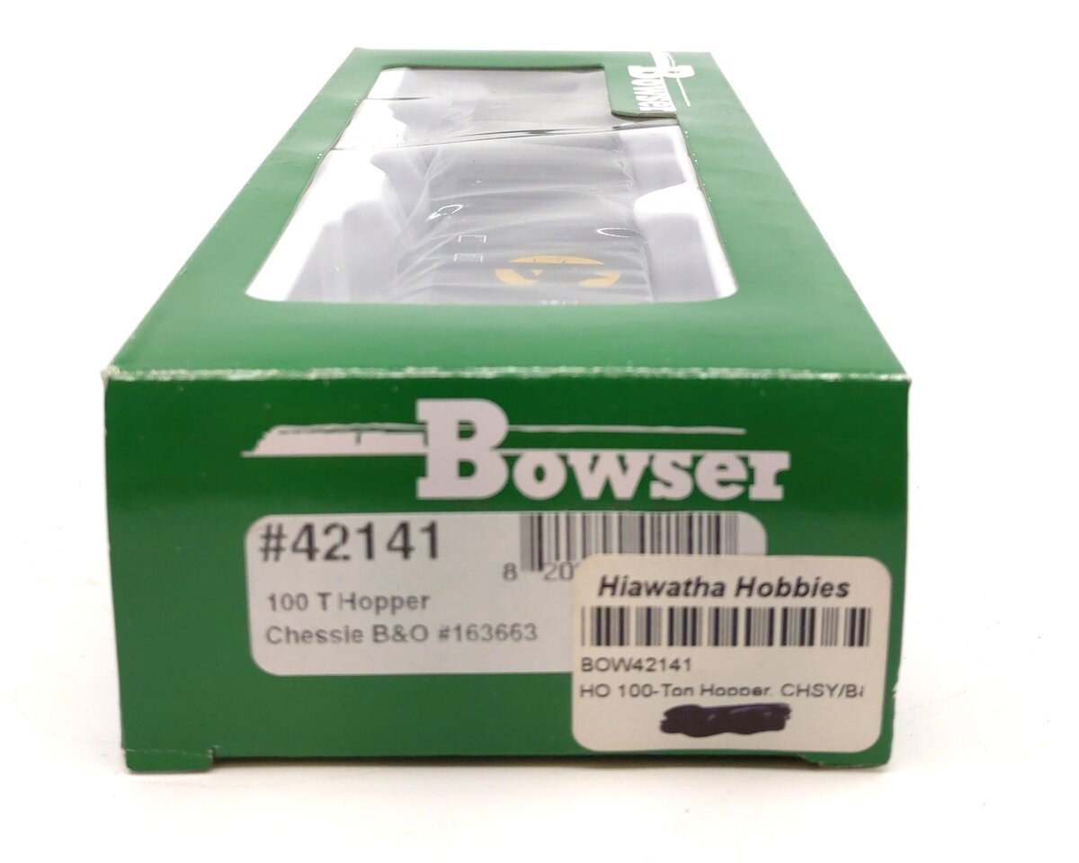 Bowser 42141 HO Baltimore & Ohio Chessie 100-Ton Hopper #163663