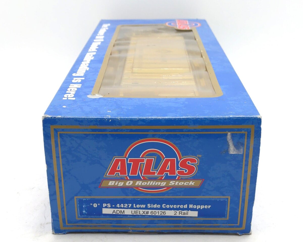 Atlas O Scale ADM Low Side Covered Hopper #60126 (2-Rail Atlas O Scale ADM Low Side Covered Hopper #60126 (2-Rail