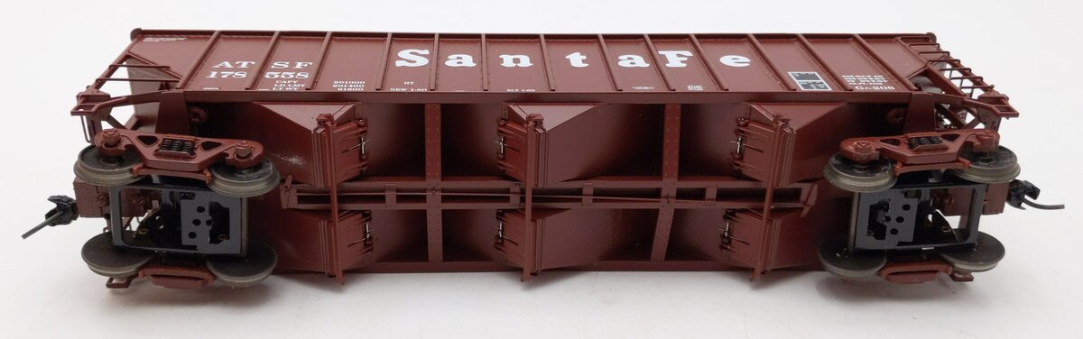 Lionel 6-27167 O Gauge Santa Fe AT&SF 3-Bay Hopper With Coal Load #178558