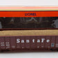 Lionel 6-27167 O Gauge Santa Fe AT&SF 3-Bay Hopper With Coal Load #178558