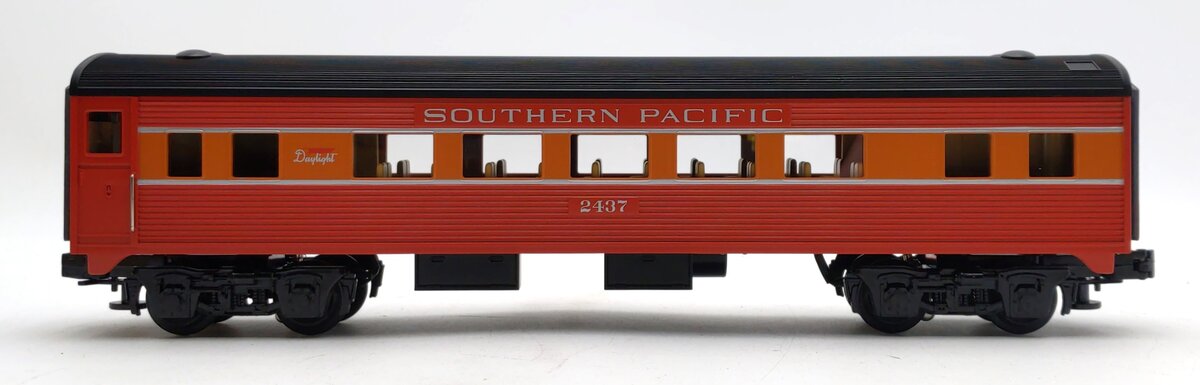MTH 30-6062 O Gauge Southern Pacific O27 Streamlined Coach Car #2437 LN/Box