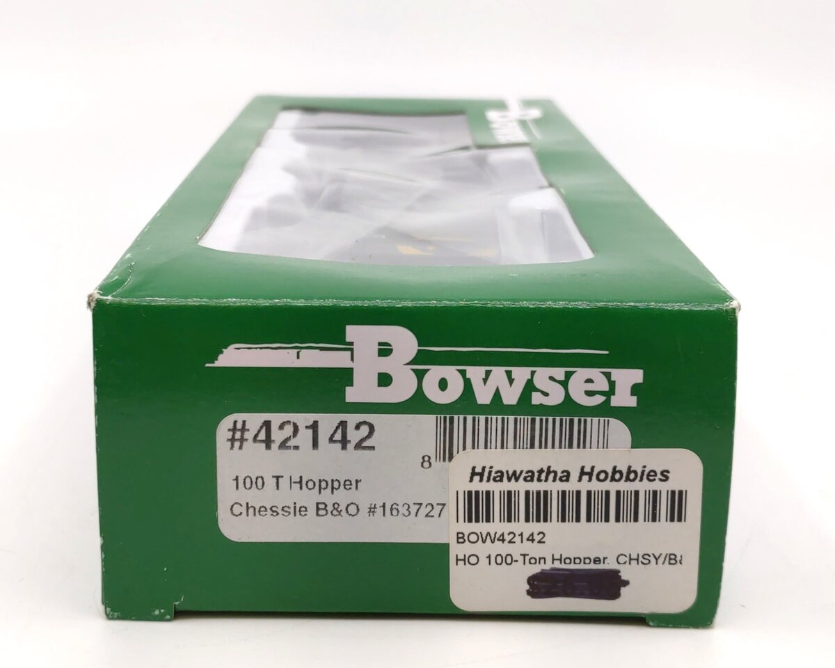 Bowser 42142 HO Baltimore & Ohio Chessie 100-Ton Hopper #163727