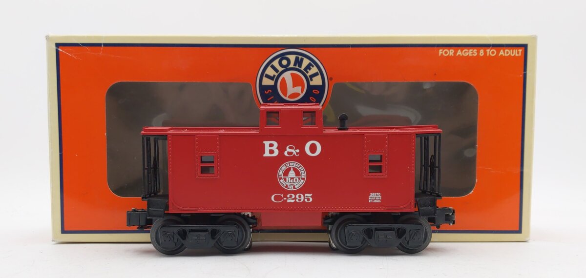 Lionel 6-26570 O Gauge Baltimore & Ohio Caboose #C295
