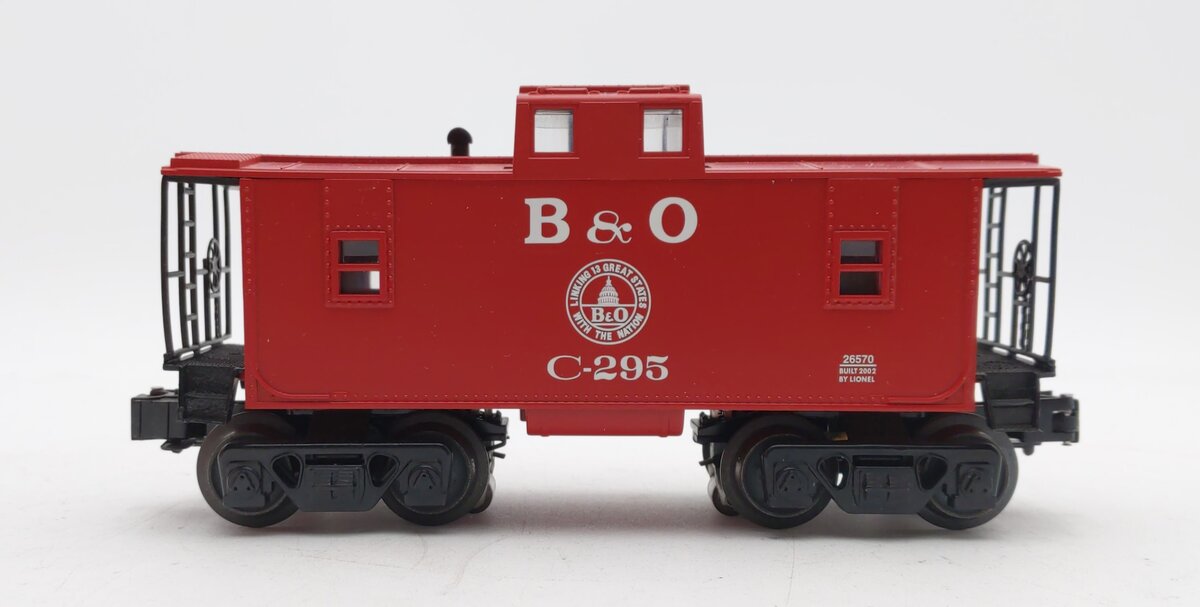 Lionel 6-26570 O Gauge Baltimore & Ohio Caboose #C295