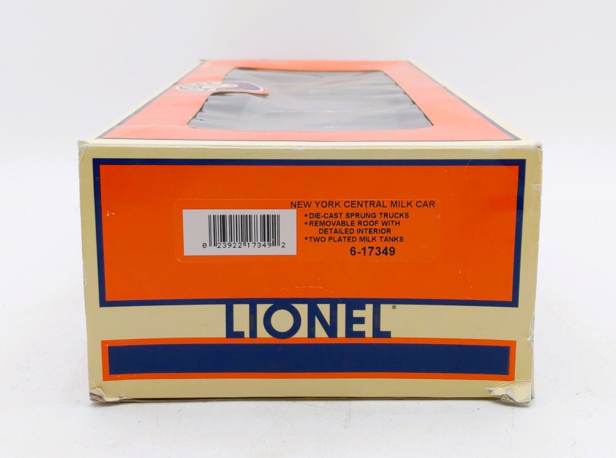 Lionel 6-17349 O Gauge New York Central Woodside Milk Car #6581 NIB