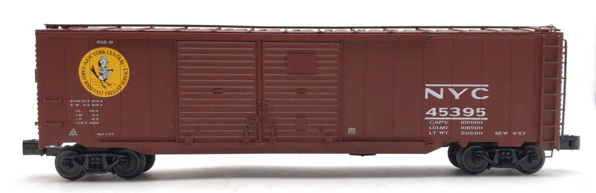 Lionel 6-27875 O New York Central Double-Door Boxcar #45395 LN/Box