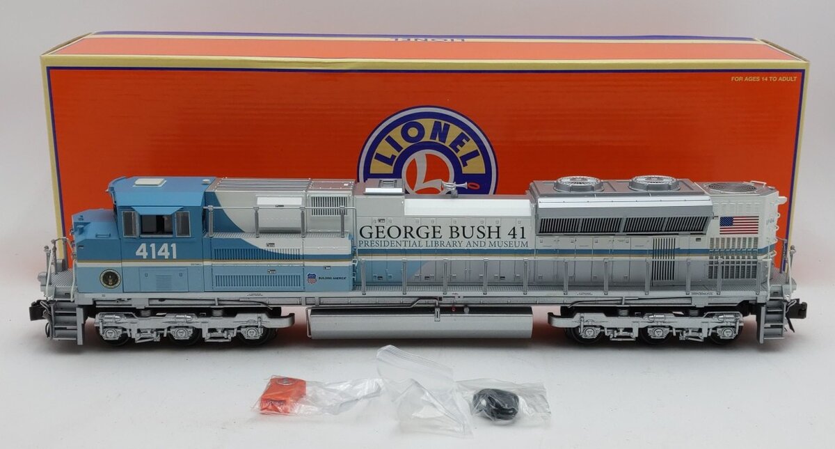 Lionel 6-34618 UP George Bush SD70 Ace Diesel Locomotive #4141 with Legacy