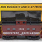 MTH 30-7732 O Western Maryland Steel Caboose NIB